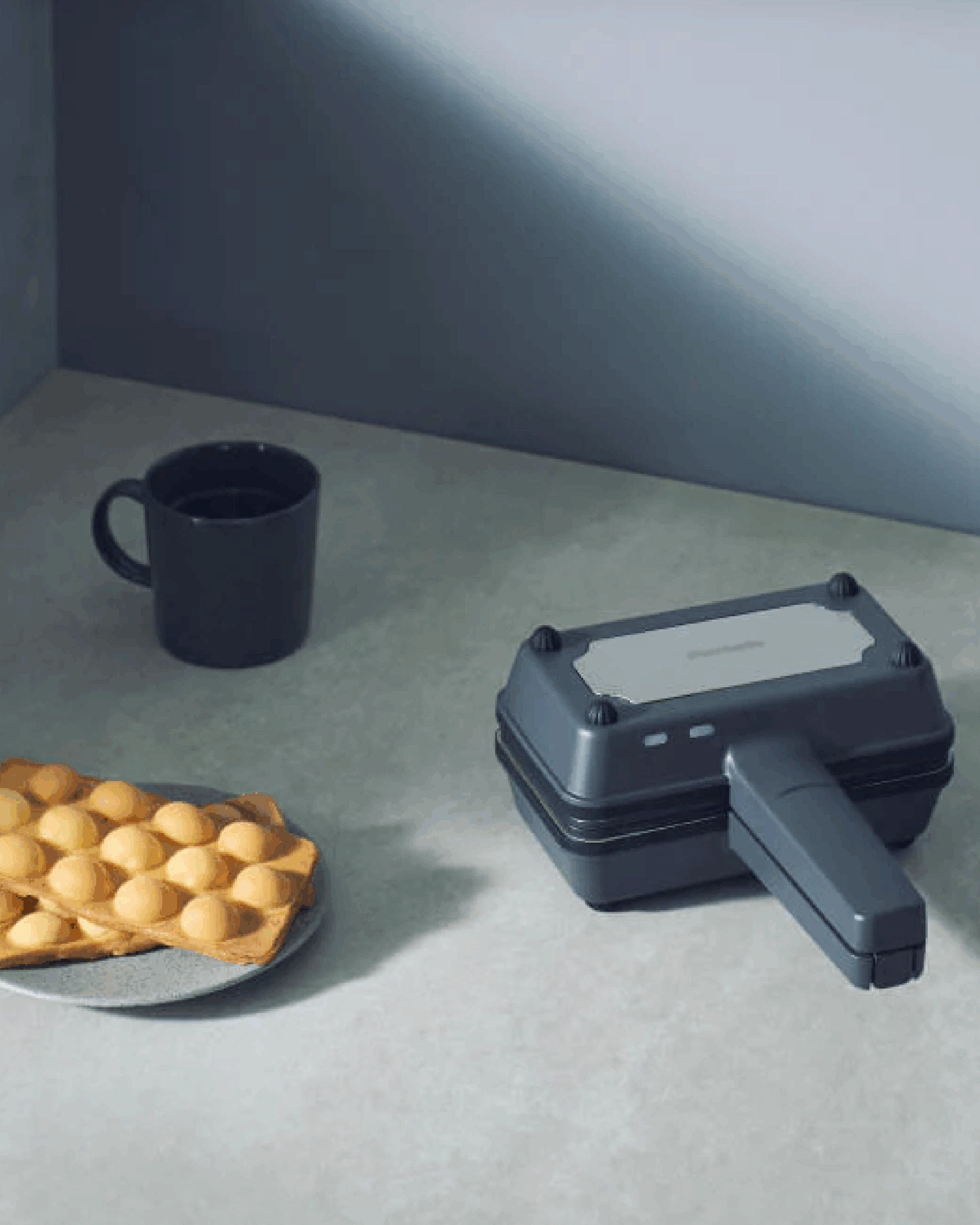 エッグワッフル＆ホットサンドベーカー ポワソンプレートセット