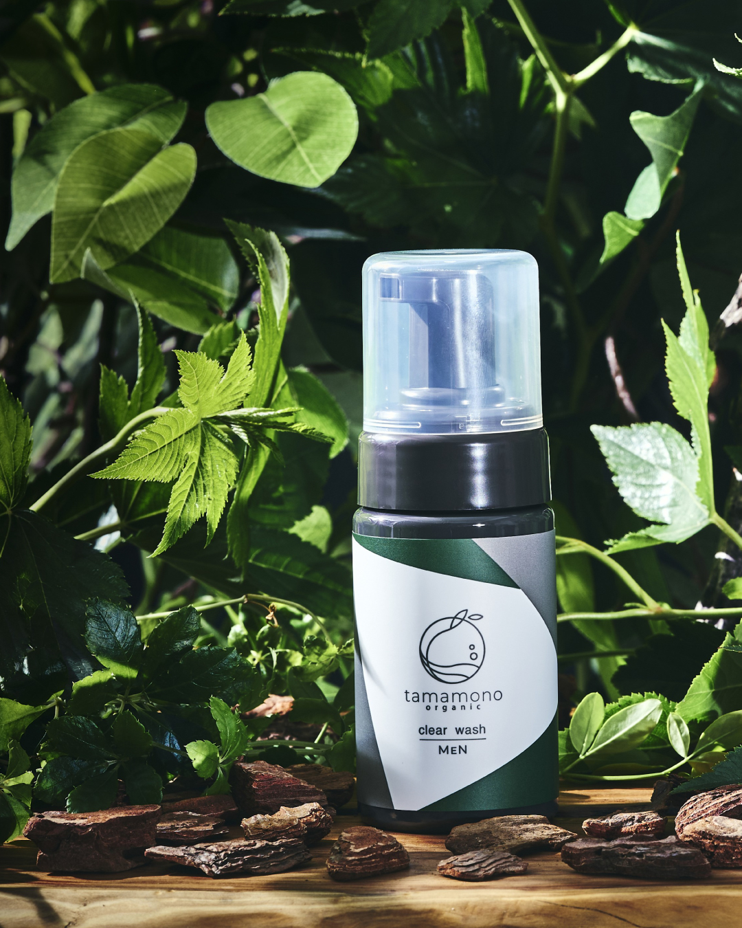 クリアウォッシュ 100ml [tamamono organic MEN]