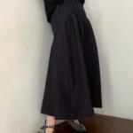 yuen-Jacquard-flared-skirt