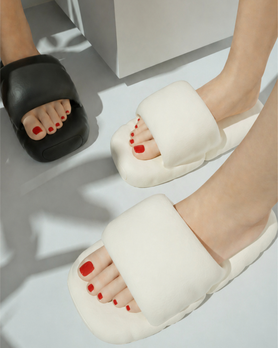 超軽量クッションスライドサンダル